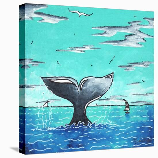 Whale Tail - Better-Megan Aroon Duncanson-Stretched Canvas