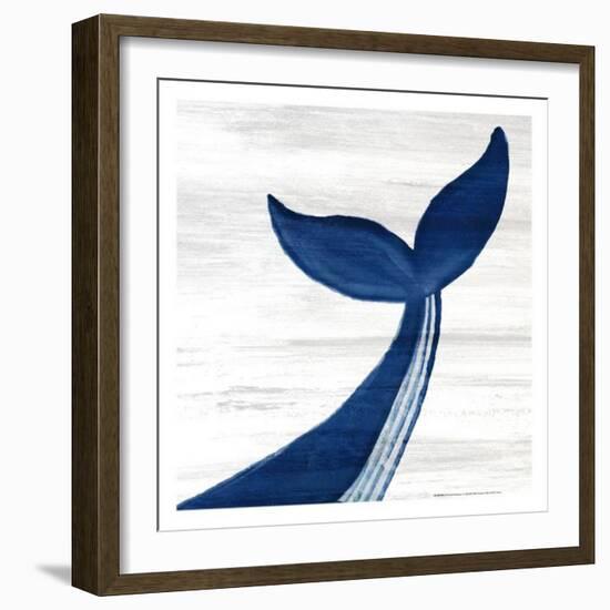 Whale Tails 2-Ann Bailey-Framed Art Print