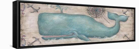 Whale Watch II-Kate McRostie-Framed Stretched Canvas