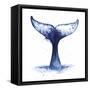 Whale Wave II-Grace Popp-Framed Stretched Canvas