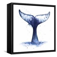Whale Wave II-Grace Popp-Framed Stretched Canvas