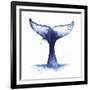 Whale Wave II-Grace Popp-Framed Art Print