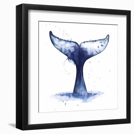 Whale Wave II-Grace Popp-Framed Art Print