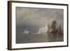 Whaler and Fishing Vessels Near the Coast of Labrador, C.1880-William Bradford-Framed Giclee Print