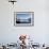 Whaler in Tromso Harbour with the Bridge and Cathedral in Background-David Lomax-Framed Photographic Print displayed on a wall