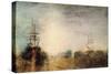 Whalers (Boiling Blubbe) Entangled in Flaw Ice, Endeavouring to Extricate Themselves, 1846-JMW Turner-Stretched Canvas