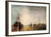 Whalers (Boiling Blubbe) Entangled in Flaw Ice, Endeavouring to Extricate Themselves, 1846-JMW Turner-Framed Giclee Print