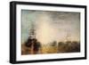 Whalers (Boiling Blubbe) Entangled in Flaw Ice, Endeavouring to Extricate Themselves, 1846-JMW Turner-Framed Giclee Print