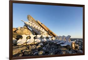 Whalers' Graves, Deadman Island, Nunavut, Canada-Paul Souders-Framed Photographic Print