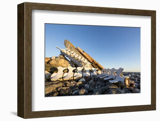 Whalers' Graves, Deadman Island, Nunavut, Canada-Paul Souders-Framed Photographic Print