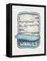 Whales in a Tin-Leah Straatsma-Framed Stretched Canvas