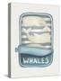 Whales in a Tin-Leah Straatsma-Stretched Canvas