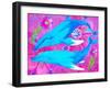 Whales in Love, 2017-Maylee Christie-Framed Giclee Print