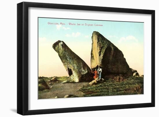 Whales Jaw, Dogtown Common, Gloucester-null-Framed Art Print