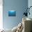 Whales Swimming in Sea-null-Stretched Canvas displayed on a wall