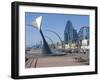 Whales Tail on the Promenade to the South of the City, Blackpool, Lancashire-Ethel Davies-Framed Photographic Print