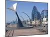 Whales Tail on the Promenade to the South of the City, Blackpool, Lancashire-Ethel Davies-Mounted Photographic Print