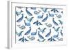 Whales-Elizabeth Rider-Framed Giclee Print