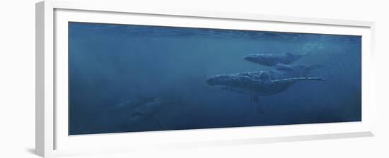 Whales-Michael Jackson-Framed Giclee Print