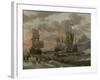 Whaling Grounds in the Arctic Ocean, 1665-Abraham Storck-Framed Giclee Print