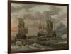 Whaling Grounds in the Arctic Ocean, 1665-Abraham Storck-Framed Giclee Print