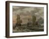 Whaling Grounds in the Arctic Ocean, 1665-Abraham Storck-Framed Giclee Print