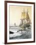 Whaling in South Seas-null-Framed Giclee Print