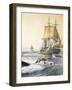 Whaling in South Seas-null-Framed Giclee Print