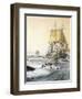 Whaling in South Seas-null-Framed Giclee Print