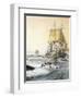 Whaling in South Seas-null-Framed Giclee Print