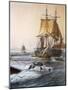 Whaling in South Seas-null-Mounted Giclee Print