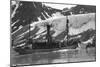 Whaling, Magdalene Bay, Spitzbergen, Norway, 1929-null-Mounted Giclee Print