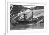 Whaling, Magdalene Bay, Spitzbergen, Norway, 1929-null-Framed Giclee Print