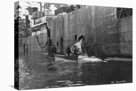 Whaling, Magdalene Bay, Spitzbergen, Norway, 1929-null-Stretched Canvas