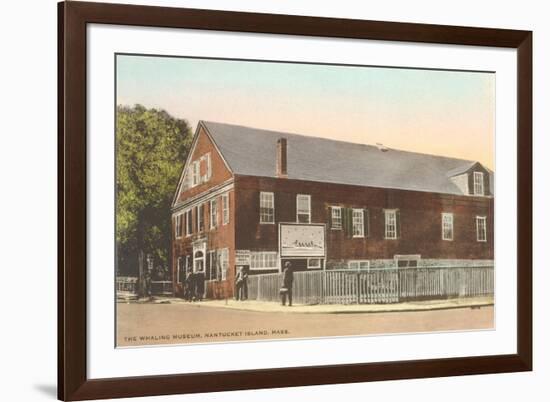 Whaling Museum, Nantucket, Massachusetts-null-Framed Art Print