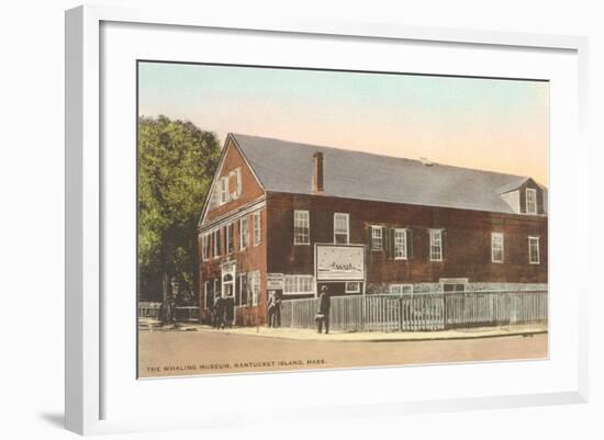 Whaling Museum, Nantucket, Massachusetts-null-Framed Art Print