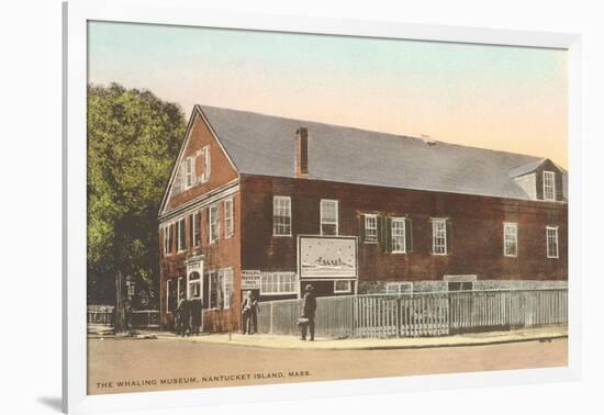 Whaling Museum, Nantucket, Massachusetts-null-Framed Art Print