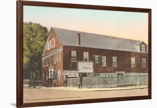 Whaling Museum, Nantucket, Massachusetts-null-Framed Art Print