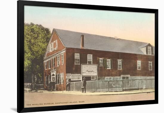 Whaling Museum, Nantucket, Massachusetts-null-Framed Art Print