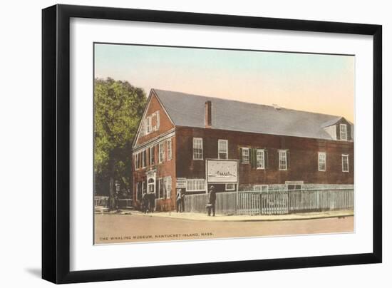 Whaling Museum, Nantucket, Massachusetts-null-Framed Art Print