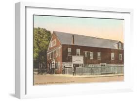 Whaling Museum, Nantucket, Massachusetts-null-Framed Art Print