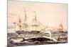 Whaling Off the Cape of Good Hope-Louis Lebreton-Mounted Giclee Print