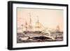 Whaling Off the Cape of Good Hope-Louis Lebreton-Framed Giclee Print