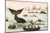 Whaling Scene, 1750-null-Mounted Giclee Print