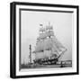 Whaling Ship at a Dock-null-Framed Photographic Print