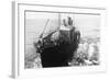 Whaling Ship in Antarctica-null-Framed Photographic Print