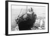 Whaling Ship in Antarctica-null-Framed Photographic Print