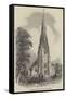 Whalley Range Church, Manchester-null-Framed Stretched Canvas