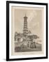 Whampoa Pagoda and Anchorage, 1855-Wilhelm Joseph Heine-Framed Giclee Print