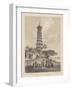 Whampoa Pagoda and Anchorage, 1855-Wilhelm Joseph Heine-Framed Giclee Print